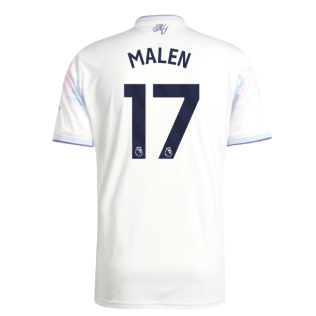 2025-2026 Aston Villa Third Shirt (Malen 17)-Vantage Point Soccer