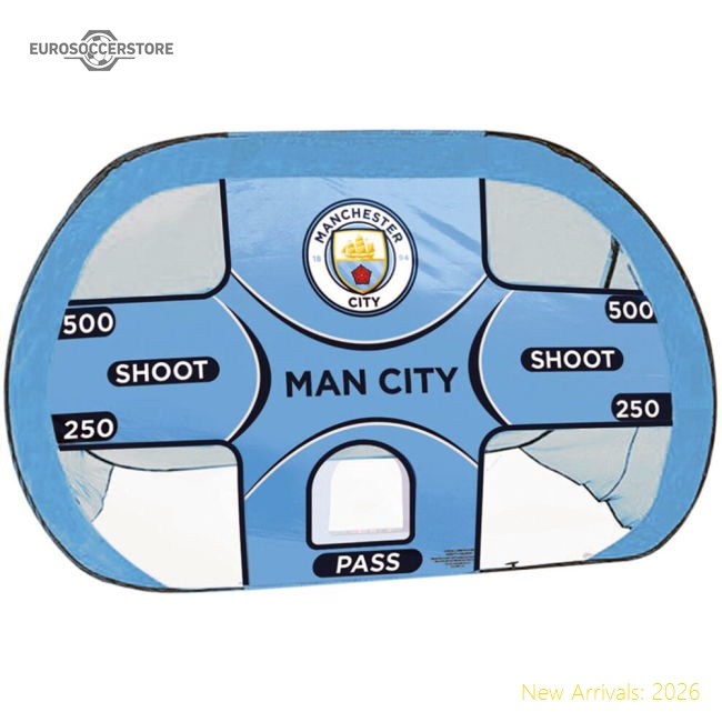Manchester City FC Pop Up Target Goal-Vantage Point Soccer