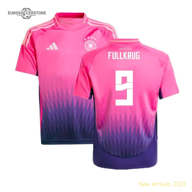 2024-2025 Germany Away Shirt (Kids) (Fullkrug 9)-Vantage Point Soccer