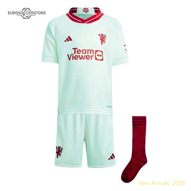 2023-2024 Man Utd Third Mini Kit-Vantage Point Soccer