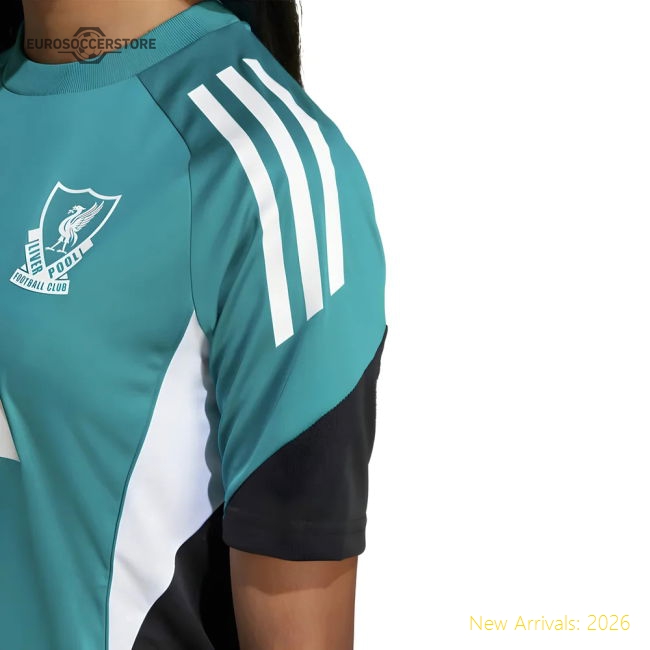 2025-2026 Liverpool EU Training Jersey (Green) - Kids-Vantage Point Soccer