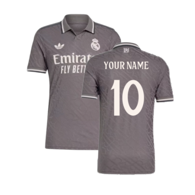 2024-2025 Real Madrid Third Shirt (Your Name)-Vantage Point Soccer