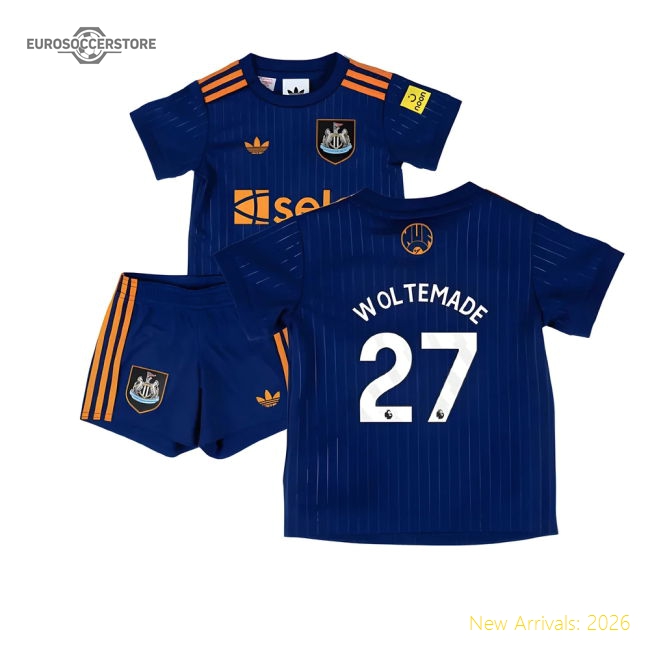 2025-2026 Newcastle Third Baby Kit (Woltemade 27)-Vantage Point Soccer