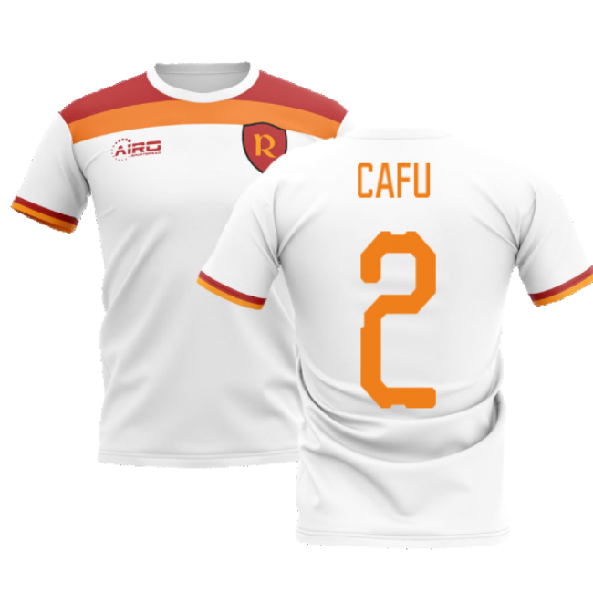 2025-2026 Roma Away Concept Football Shirt (CAFU 2)-Vantage Point Soccer