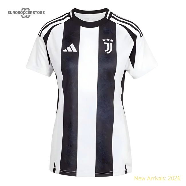 2024-2025 Juventus Home Shirt (Womens)-Vantage Point Soccer