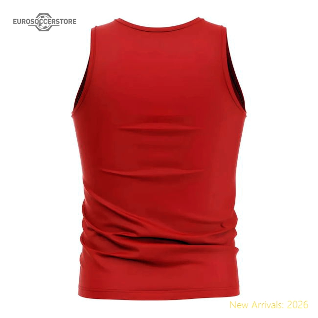 Seychelles Core Football Country Sleeveless Tee (Red)-Vantage Point Soccer