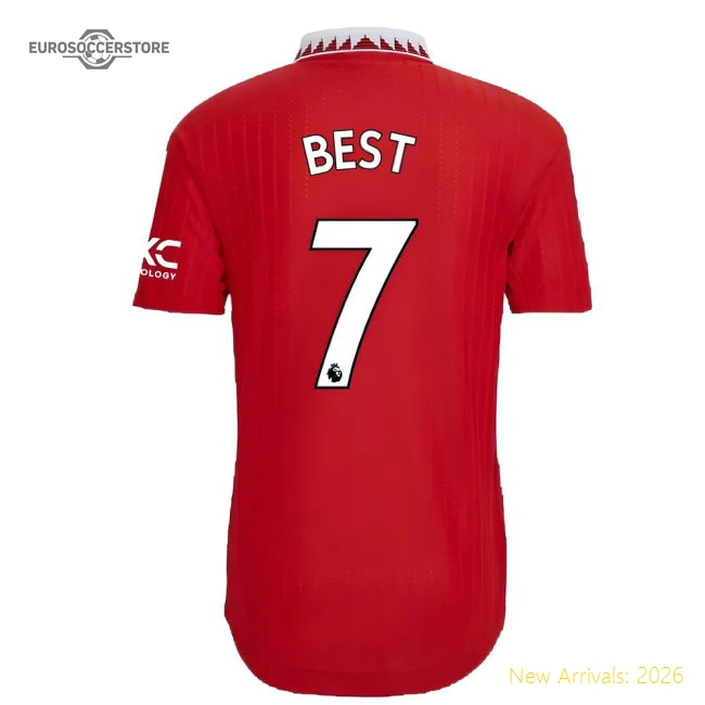 2022-2023 Man Utd Authentic Home Shirt (BEST 7)-Vantage Point Soccer