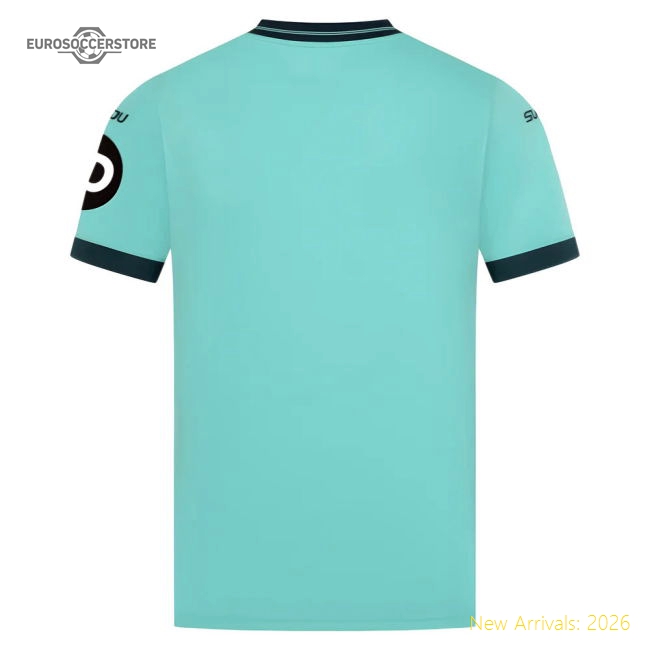 2025-2026 Wolves Away Shirt-Vantage Point Soccer