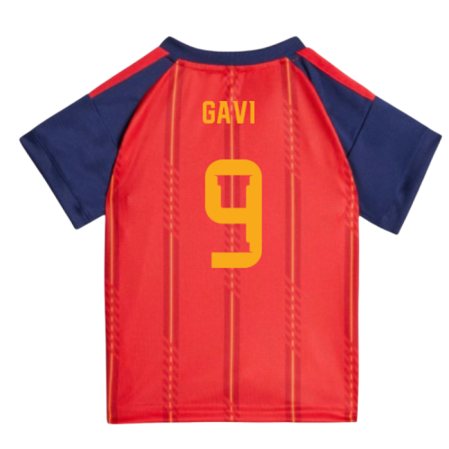 2026-2027 Spain Home Baby Kit (Gavi 9)-Vantage Point Soccer