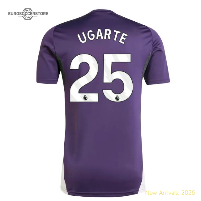 2025-2026 Man Utd Training Jersey (Aurora Plum) (Ugarte 25)-Vantage Point Soccer