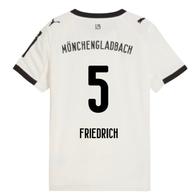 2025-2026 Borussia MGB Home Shirt (Kids) (Friedrich 5)-Vantage Point Soccer
