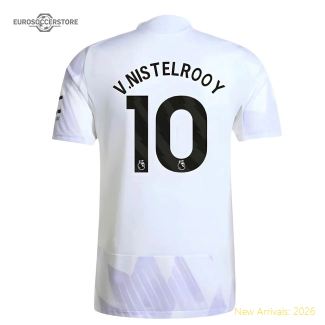 2025-2026 Man Utd Authentic Away Shirt (V.Nistelrooy 10)-Vantage Point Soccer