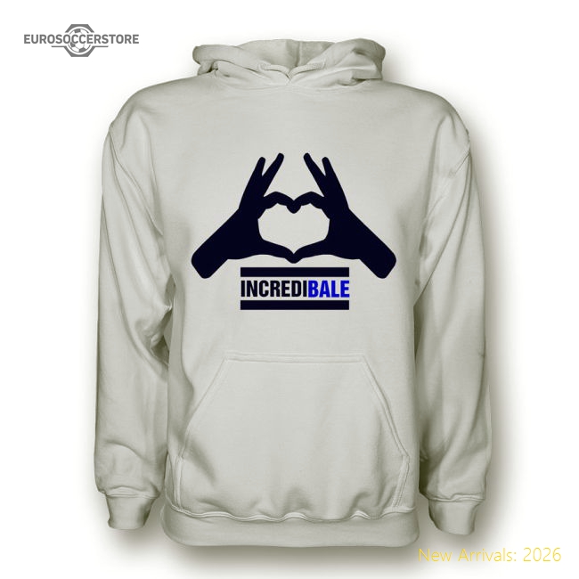 Gareth Bale Incredibale Hoody (white)-Vantage Point Soccer