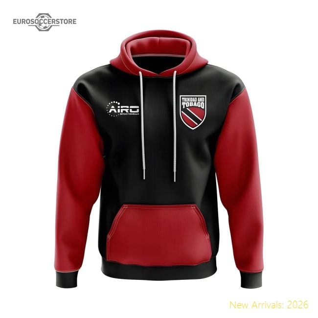 Trinidad and Tobago Concept Country Football Hoody (Black)-Vantage Point Soccer