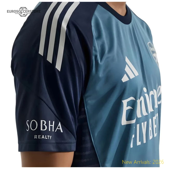 2025-2026 Arsenal Training Shirt (Blanch Blue)-Vantage Point Soccer