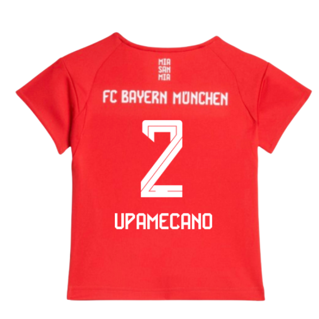 2025-2026 Bayern Munich Home Baby Kit (Upamecano 2)-Vantage Point Soccer