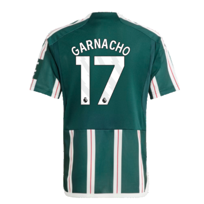 2023-2024 Man Utd Away Shirt (Kids) (Garnacho 17)-Vantage Point Soccer