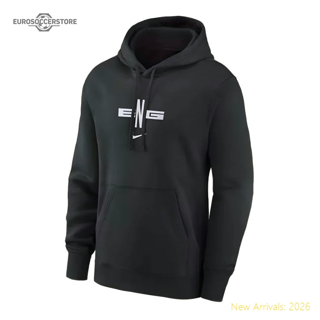 2024-2025 England Football Pullover Hoodie - Blue-Vantage Point Soccer