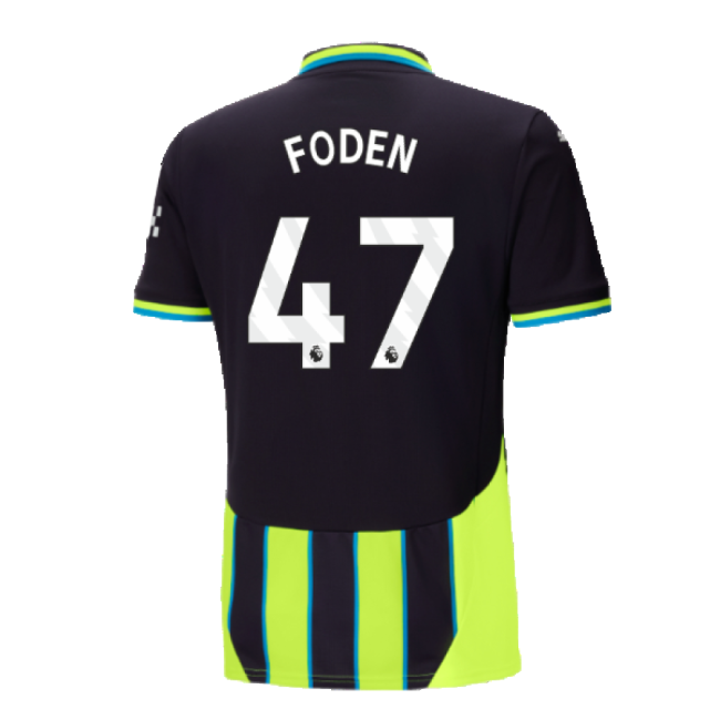 2024-2025 Man City Away Shirt (Foden 47)-Vantage Point Soccer