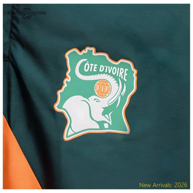 2024-2025 Ivory Coast Prematch Woven Pant (Dark Myrtle)-Vantage Point Soccer