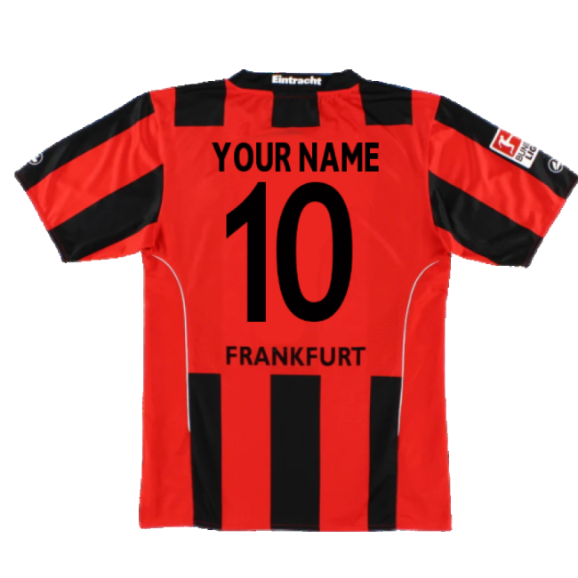 Eintracht Frankfurt 2010-12 Home Shirt ((Very Good) S) (Your Name)-Vantage Point Soccer