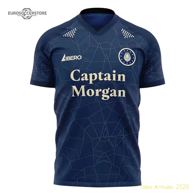 Millwall 2025-2026 Home Concept Football Kit (Libero)-Vantage Point Soccer