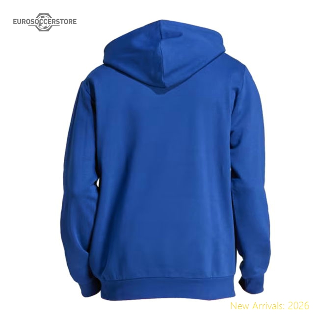 2024-2025 Spain DNA Hooded Top (Blue)-Vantage Point Soccer