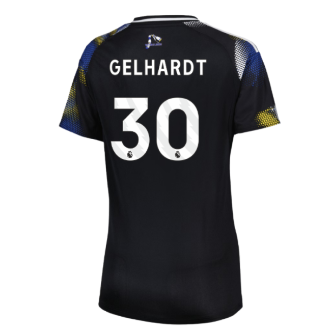 2025-2026 Leeds United Third Shirt (Womens) (Gelhardt 30)-Vantage Point Soccer