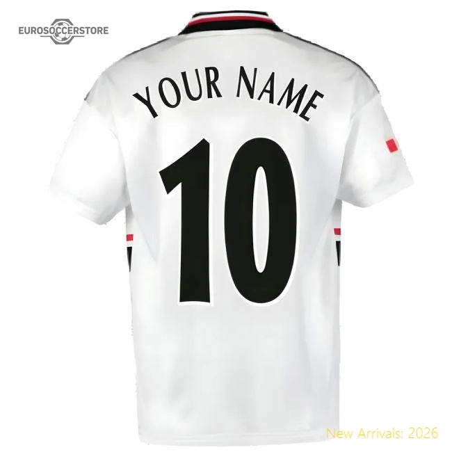 1999 Manchester United Away Football Shirt (Your Name)-Vantage Point Soccer