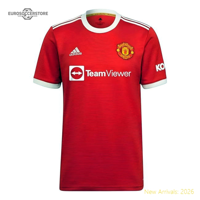 Man Utd 2021-2022 Home Shirt-Vantage Point Soccer