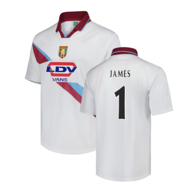 Aston Villa 2000 Away Retro Shirt (James 1)-Vantage Point Soccer