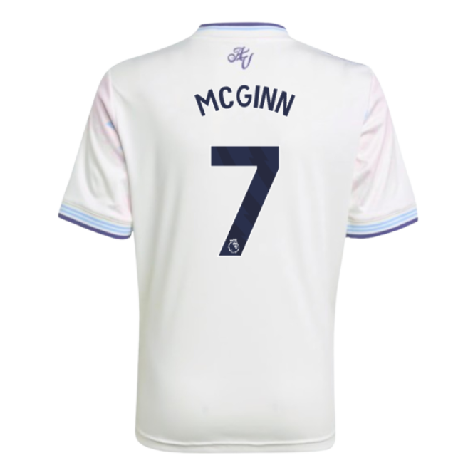 2025-2026 Aston Villa Third Shirt - Kids (McGinn 7)-Vantage Point Soccer
