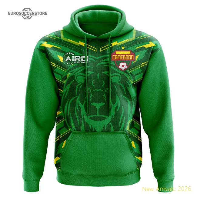 2025-2026 Cameroon Home Concept Hoody-Vantage Point Soccer