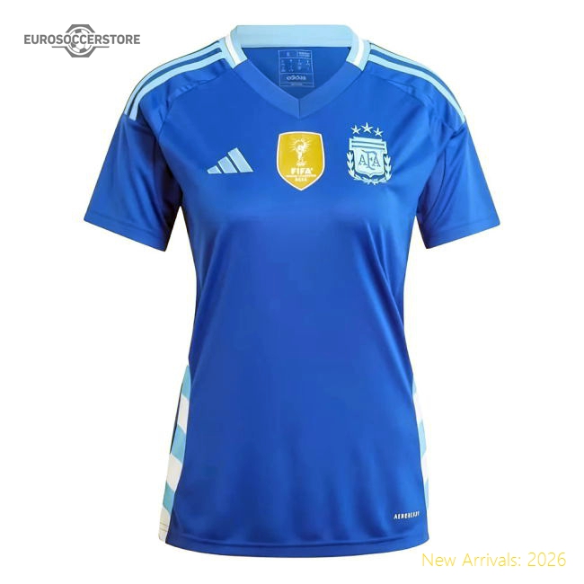 2024-2025 Argentina Away Shirt (Ladies)-Vantage Point Soccer