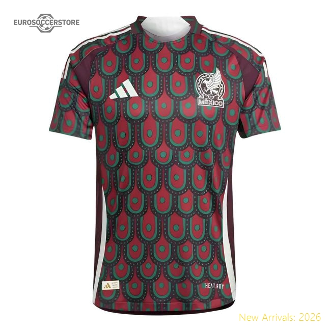 2024-2025 Mexico Authentic Home Shirt-Vantage Point Soccer