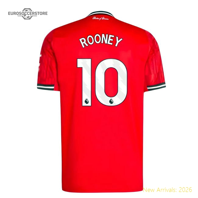 2025-2026 Man Utd Home Shirt (Rooney 10)-Vantage Point Soccer