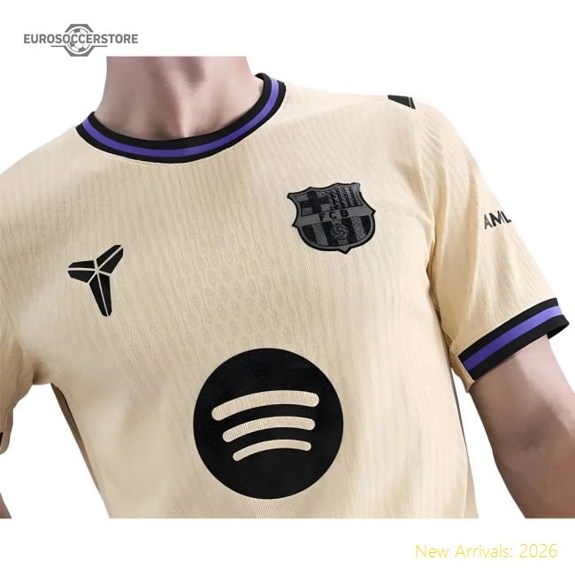 2025-2026 Barcelona Authentic Away Shirt-Vantage Point Soccer
