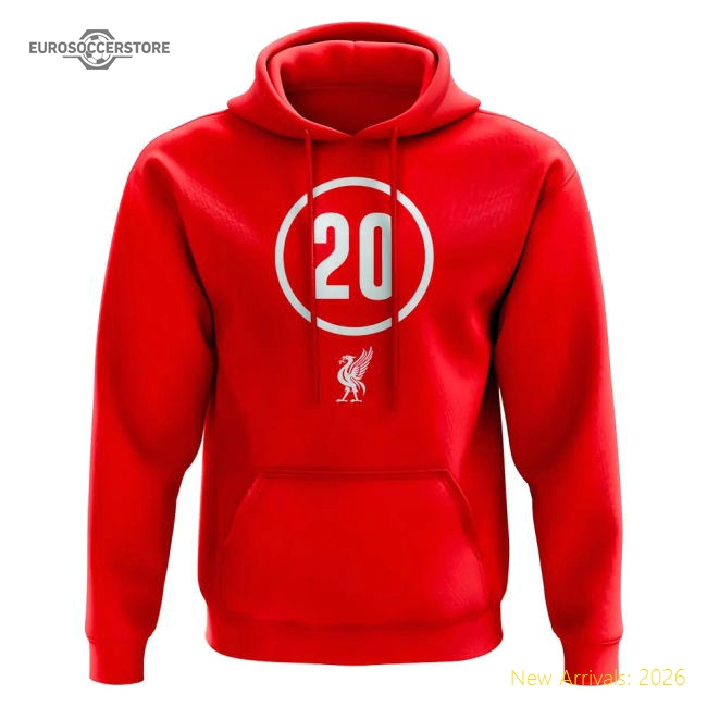 Liverpool 20 Titles Hoody (Red)-Vantage Point Soccer