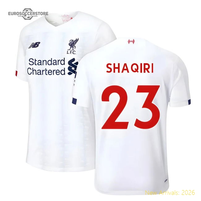 2019-2020 Liverpool Away Football Shirt (Shaqiri 23)-Vantage Point Soccer