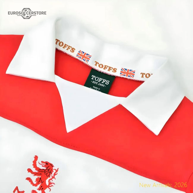 Middlesbrough 1970s Retro Football Shirt-Vantage Point Soccer