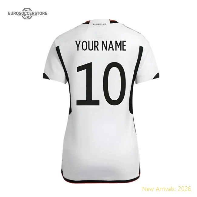 2022-2023 Germany Home Shirt (Ladies) (Your Name)-Vantage Point Soccer