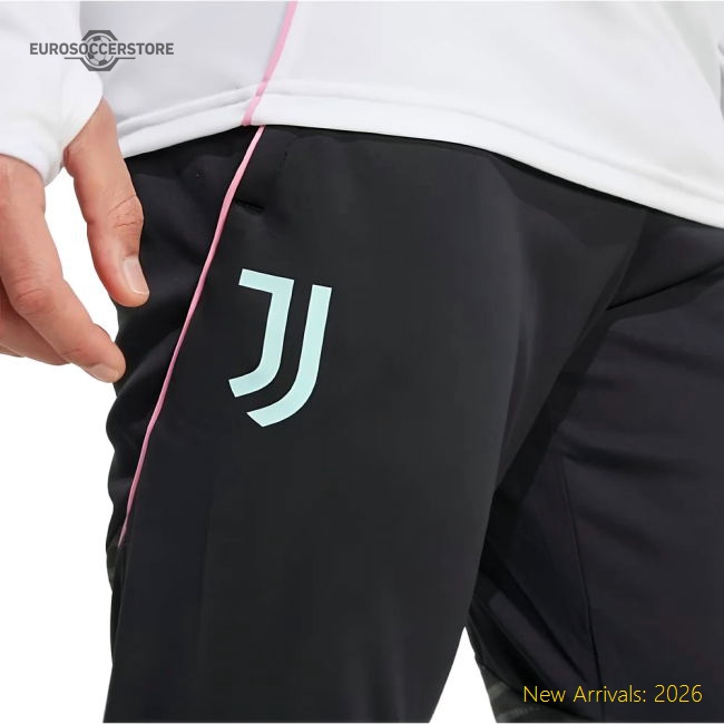 2025-2026 Juventus Training Pants (Black)-Vantage Point Soccer