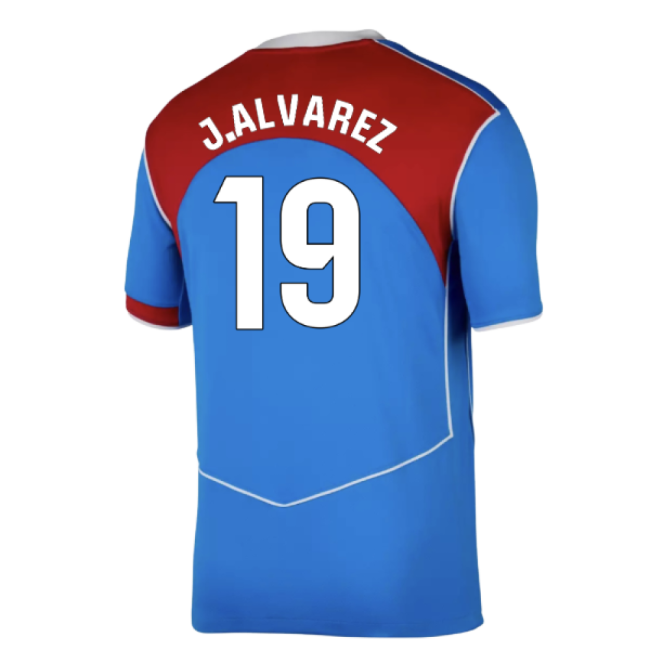 2025-2026 Atletico Madrid Third Shirt (J.Alvarez 19)-Vantage Point Soccer
