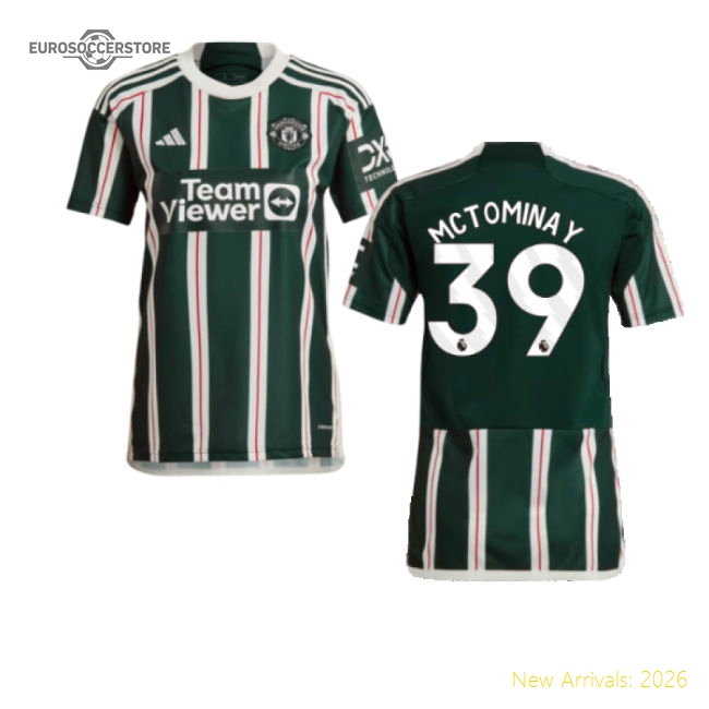 2023-2024 Man Utd Away Shirt (McTominay 39)-Vantage Point Soccer