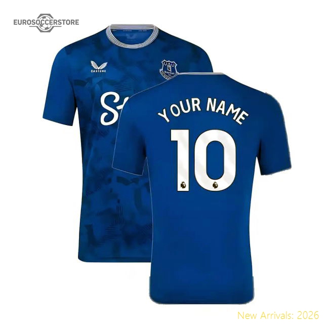 2024-2025 Everton Home Shirt (Your Name)-Vantage Point Soccer