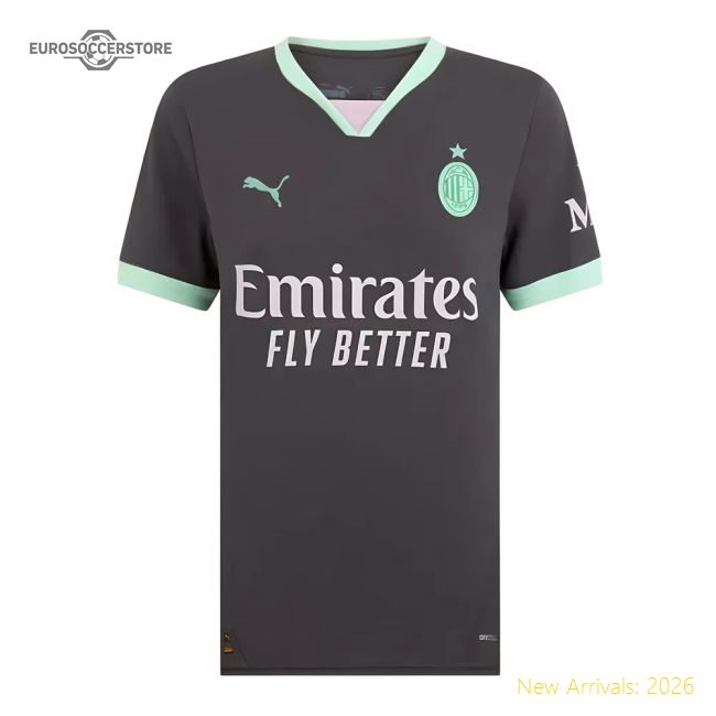 2024-2025 AC Milan Third Shirt (Womens)-Vantage Point Soccer