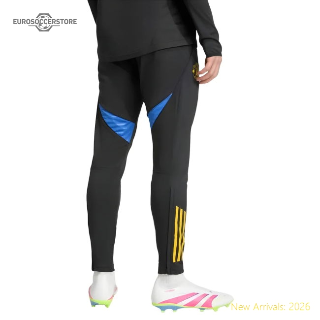 2025-2026 Man Utd EU Training Pants (Black)-Vantage Point Soccer