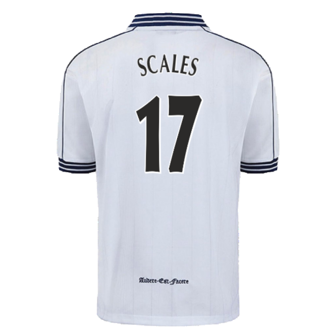 1997-1999 Tottenham Home Pony Retro Shirt (Scales 17)-Vantage Point Soccer