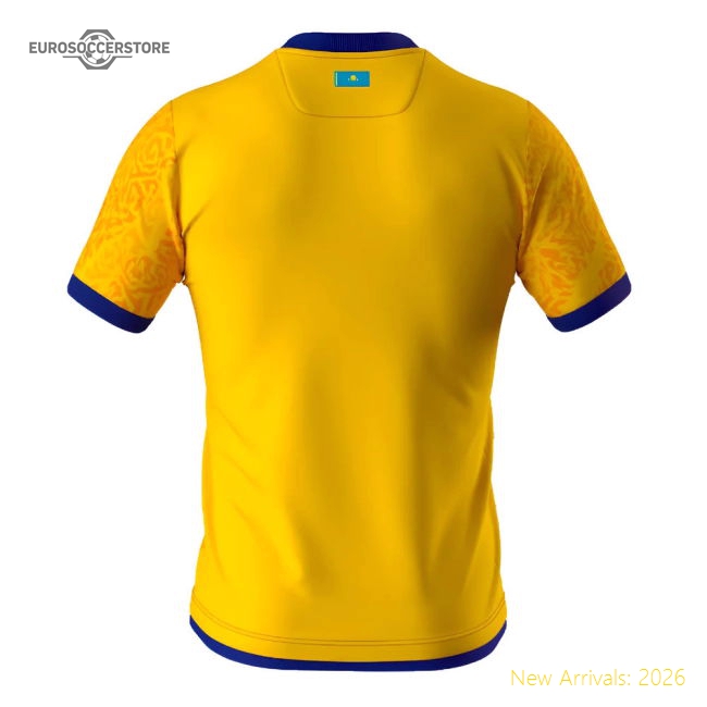 2024-2025 Kazakhstan Home Shirt-Vantage Point Soccer