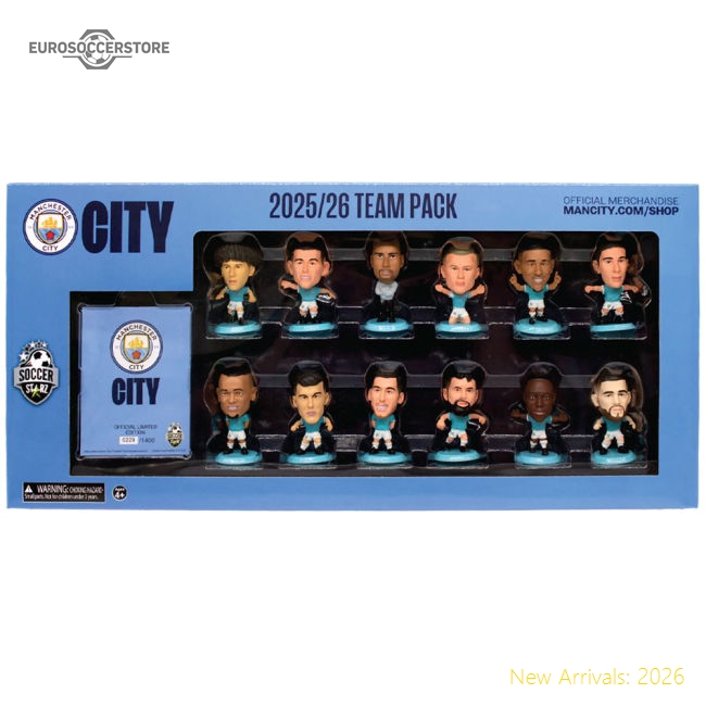 Manchester City FC SoccerStarz Season 25-26 Team Pack-Vantage Point Soccer
